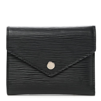 Louis Vuitton Epi Victorine Wallet Black 1 of 7