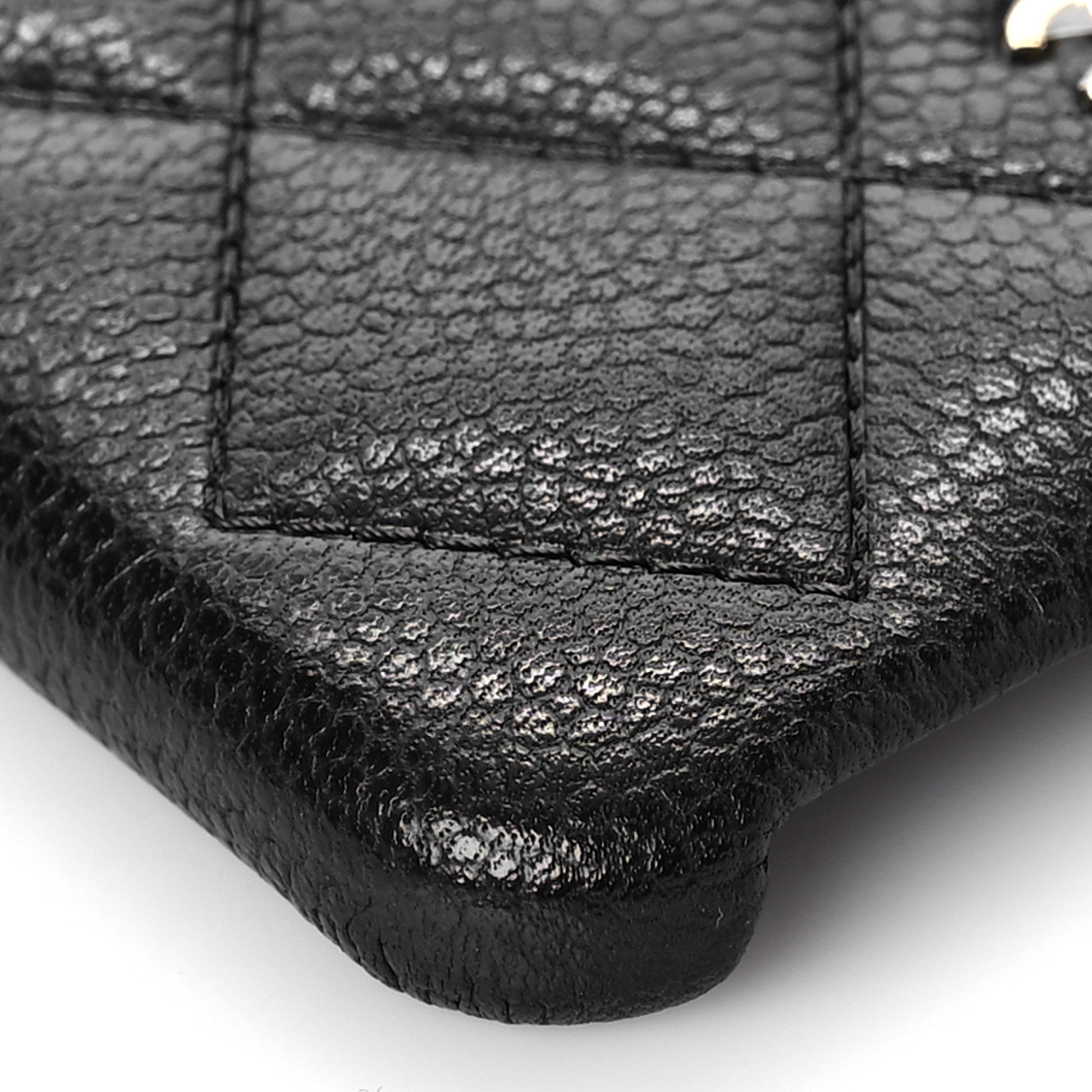 Chanel Caviar Quilted iPhone X Coco Tech Case Black 6 of 8