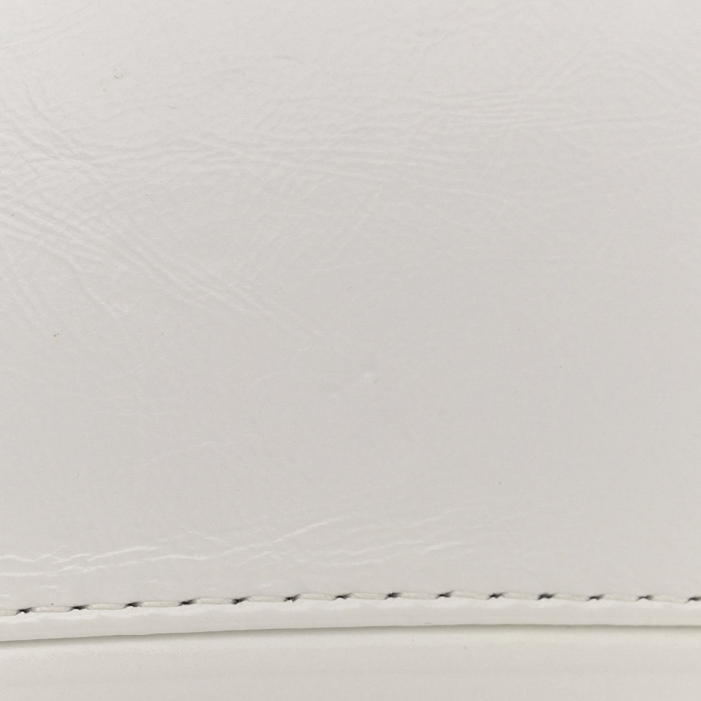 Aged Calfskin Quilted Small Gabrielle Backpack White