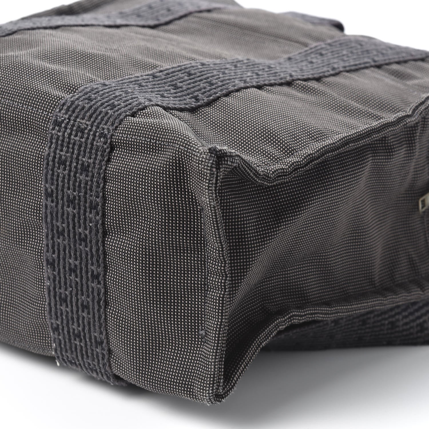 Hermes Canvas Herline Backpack Grey 6 of 9