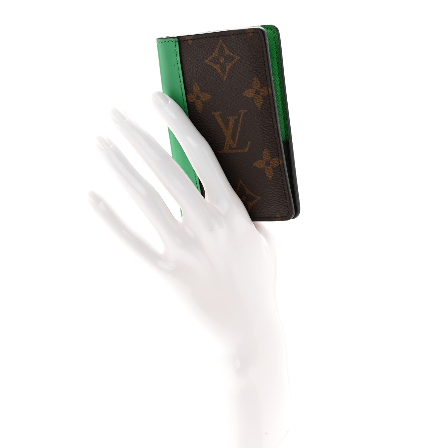 Louis Vuitton Monogram Pocket Organizer NM Green 2 of 6