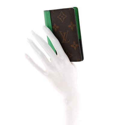 Louis Vuitton Monogram Pocket Organizer NM Green 2 of 6