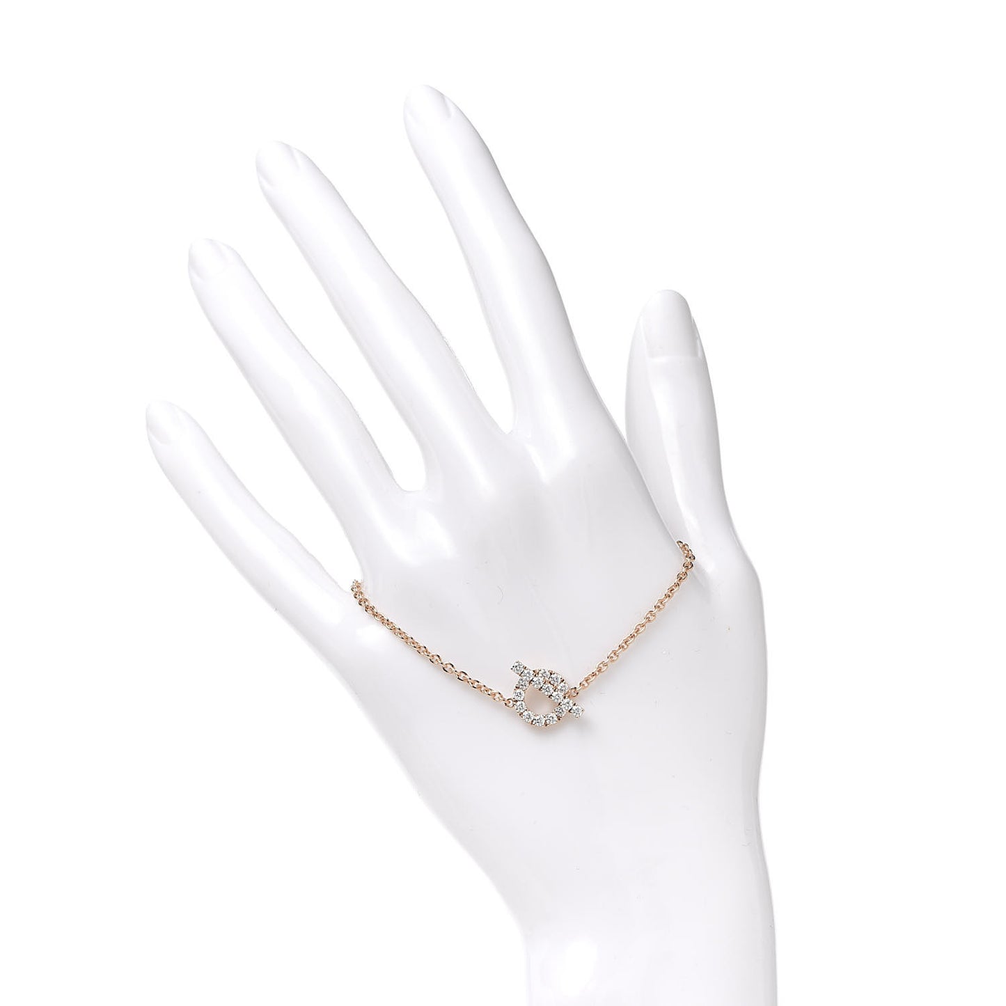 18K Rose Gold Diamond Finesse Bracelet ST
