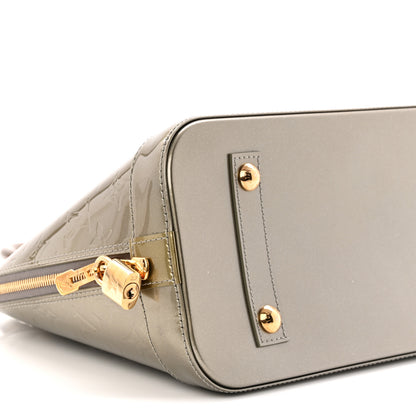Louis Vuitton Vernis Alma PM Gris Art Deco 8 of 9
