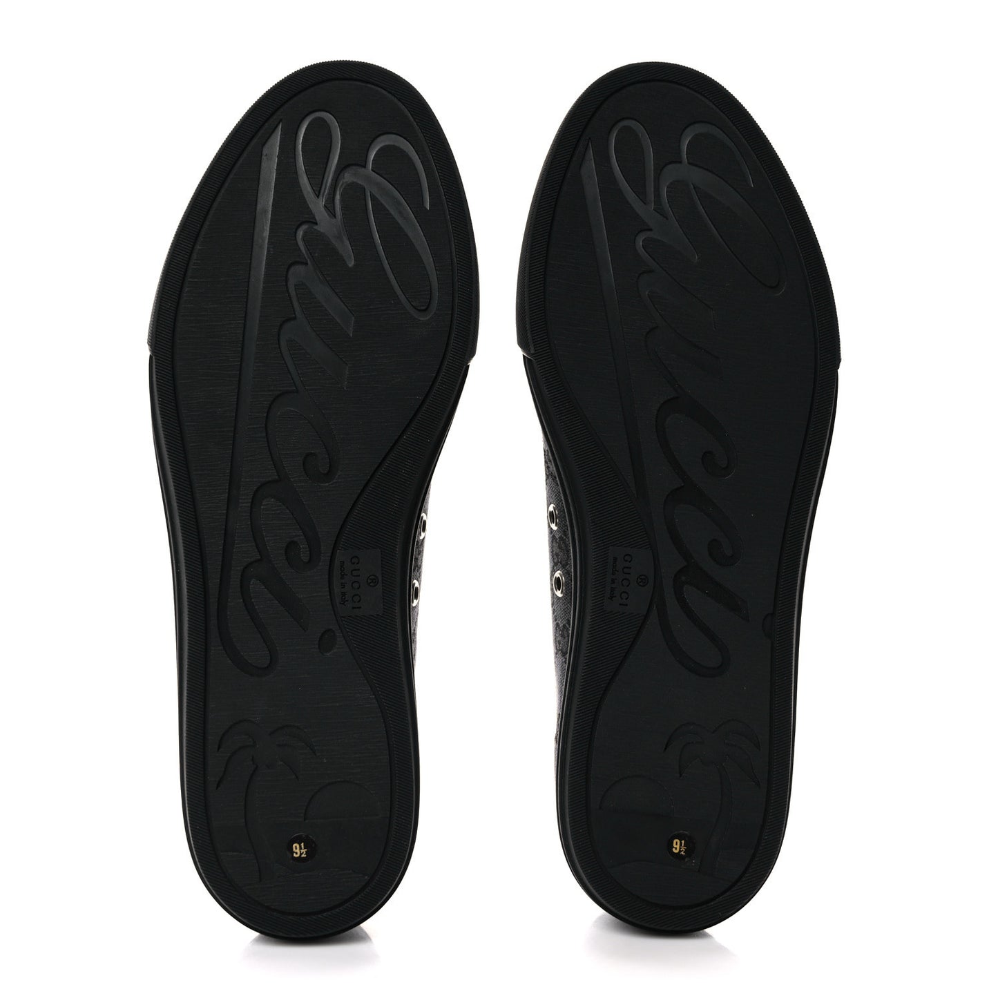 Monogram Mens Sneakers 9.5 Black Piombo