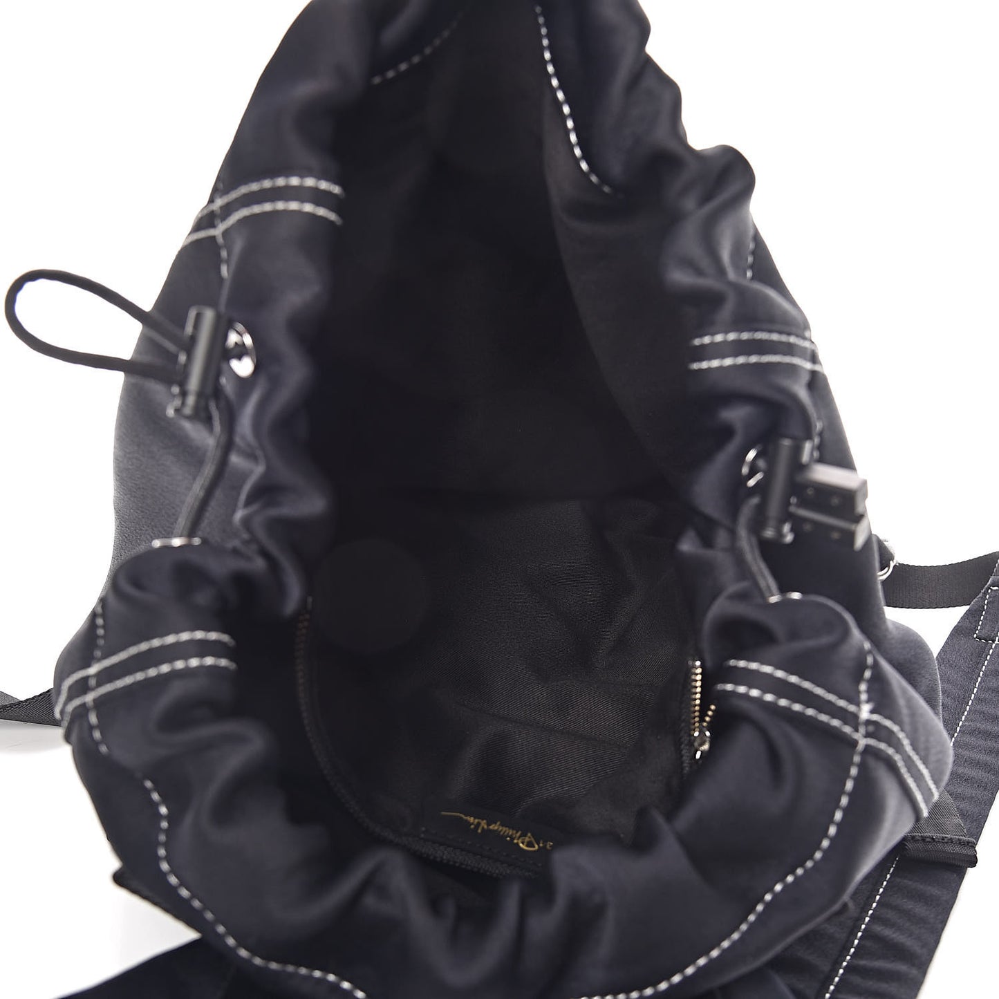 3.1 Satin Faux Pearl Eyelet Go Go Backpack Phantom Blue