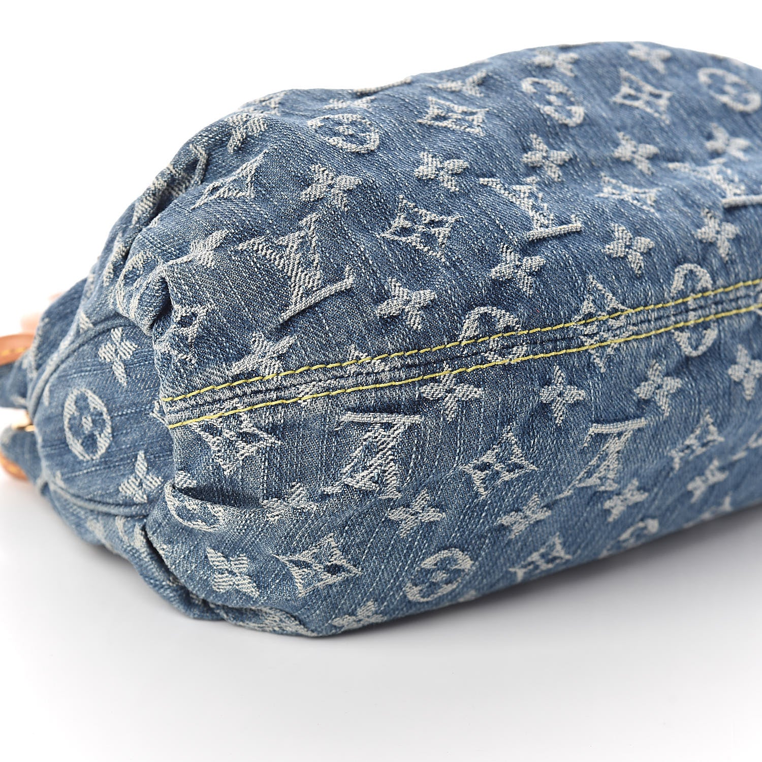Louis Vuitton Monogram Denim Pleaty Blue 7 of 8