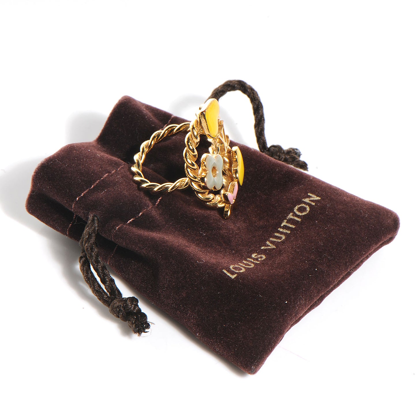 Sweet Monogram Coeurs Ring 5