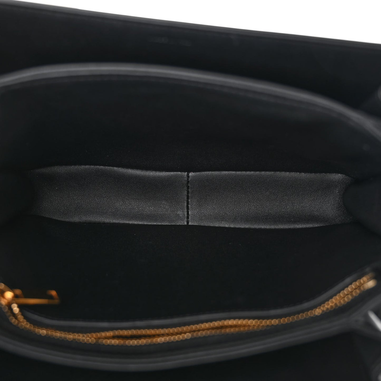Shiny Calfskin Medium Triomphe Black