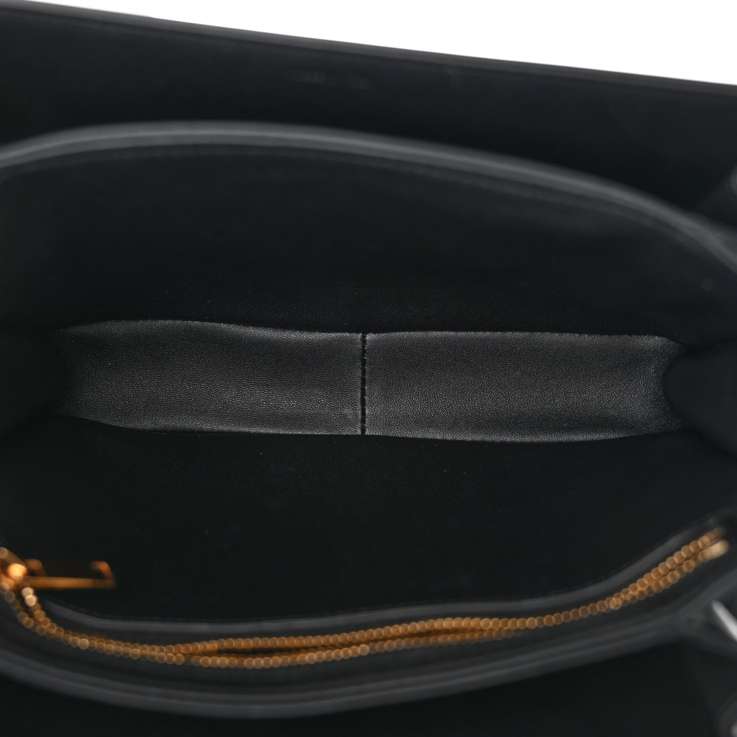 Celine Shiny Calfskin Medium Triomphe Black 5 of 14