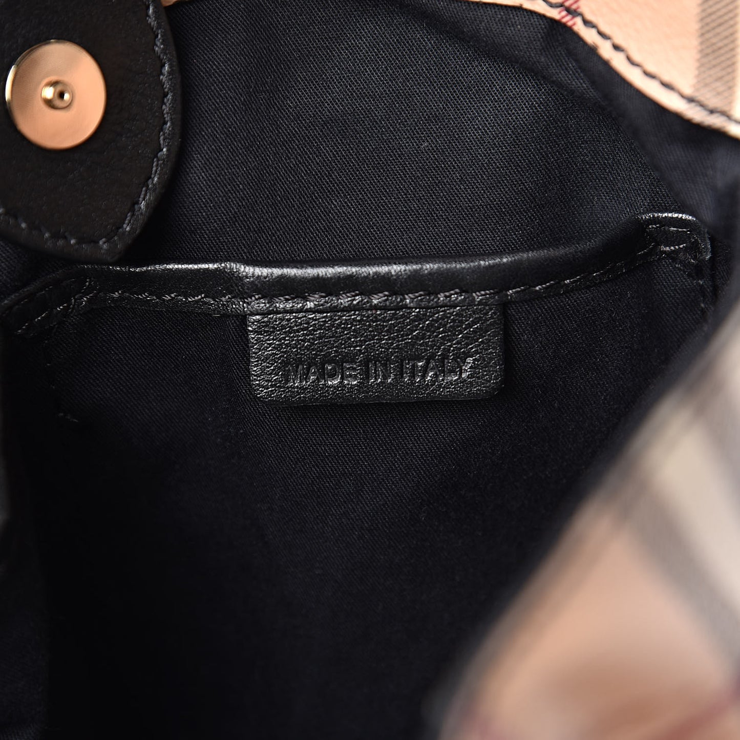 Haymarket Check Small Canterbury Tote Black