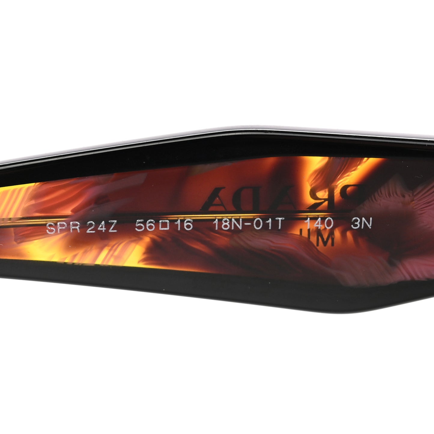 Acetate Square Sunglasses SPR 24Z Tortoiseshell