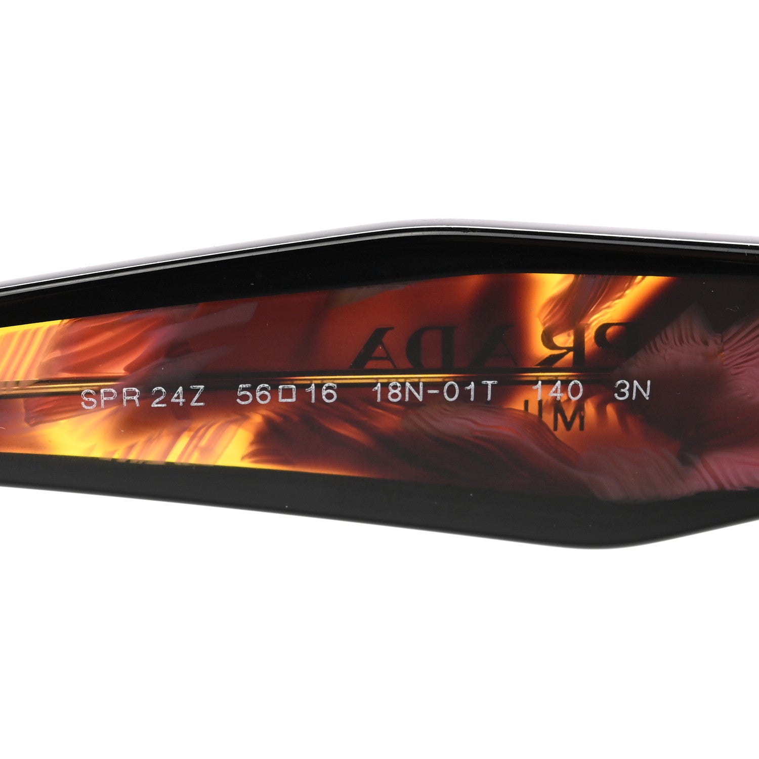 Prada Acetate Square Sunglasses SPR 24Z Tortoiseshell 5 of 7