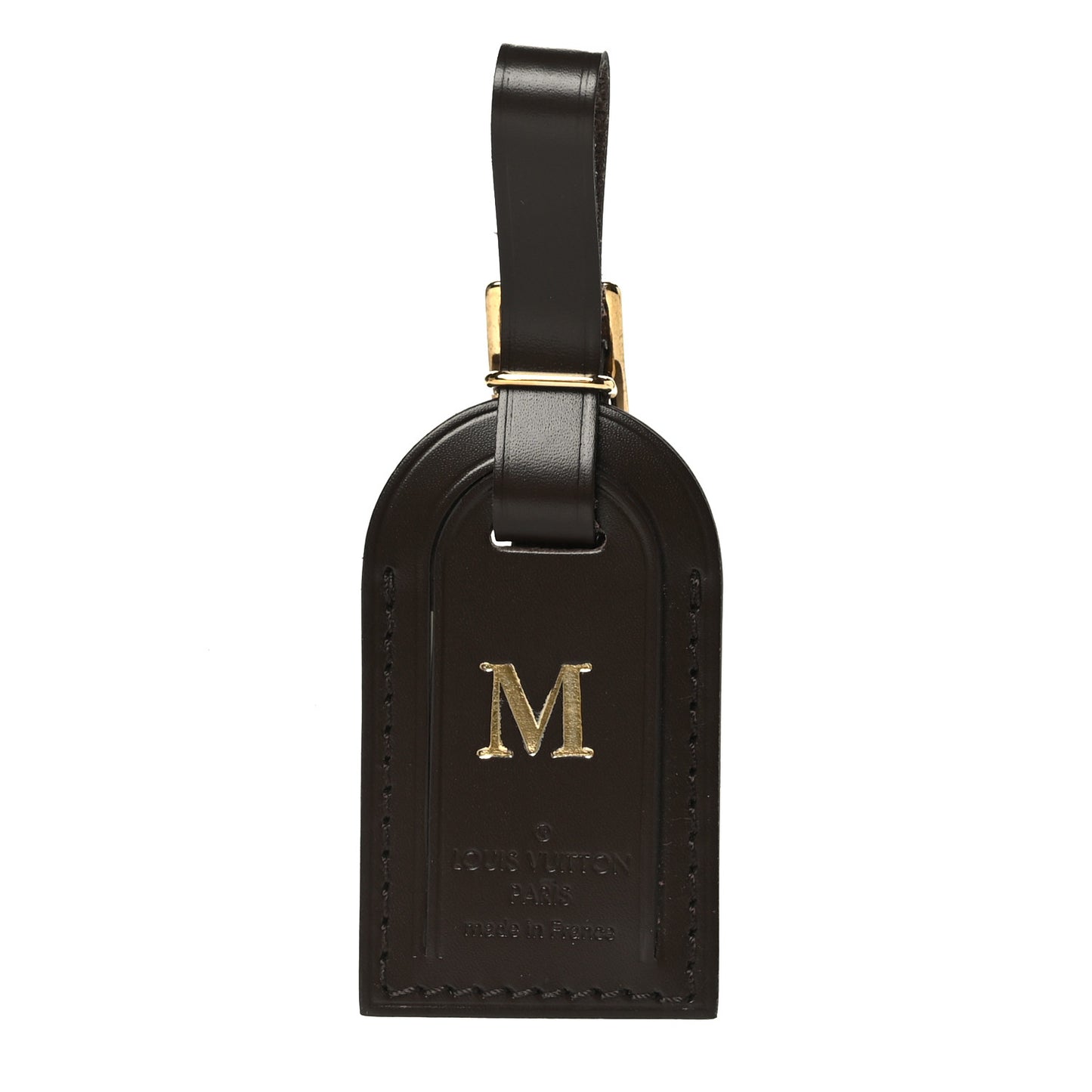 Calfskin Hawaii Luggage Tag Ebene