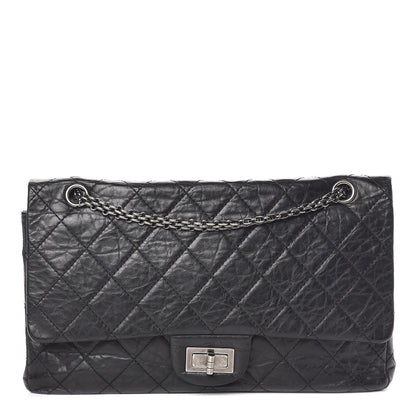 Chanel Aged Calfskin Quilted 2.55 Reissue 227 Flap Black 1 of 15