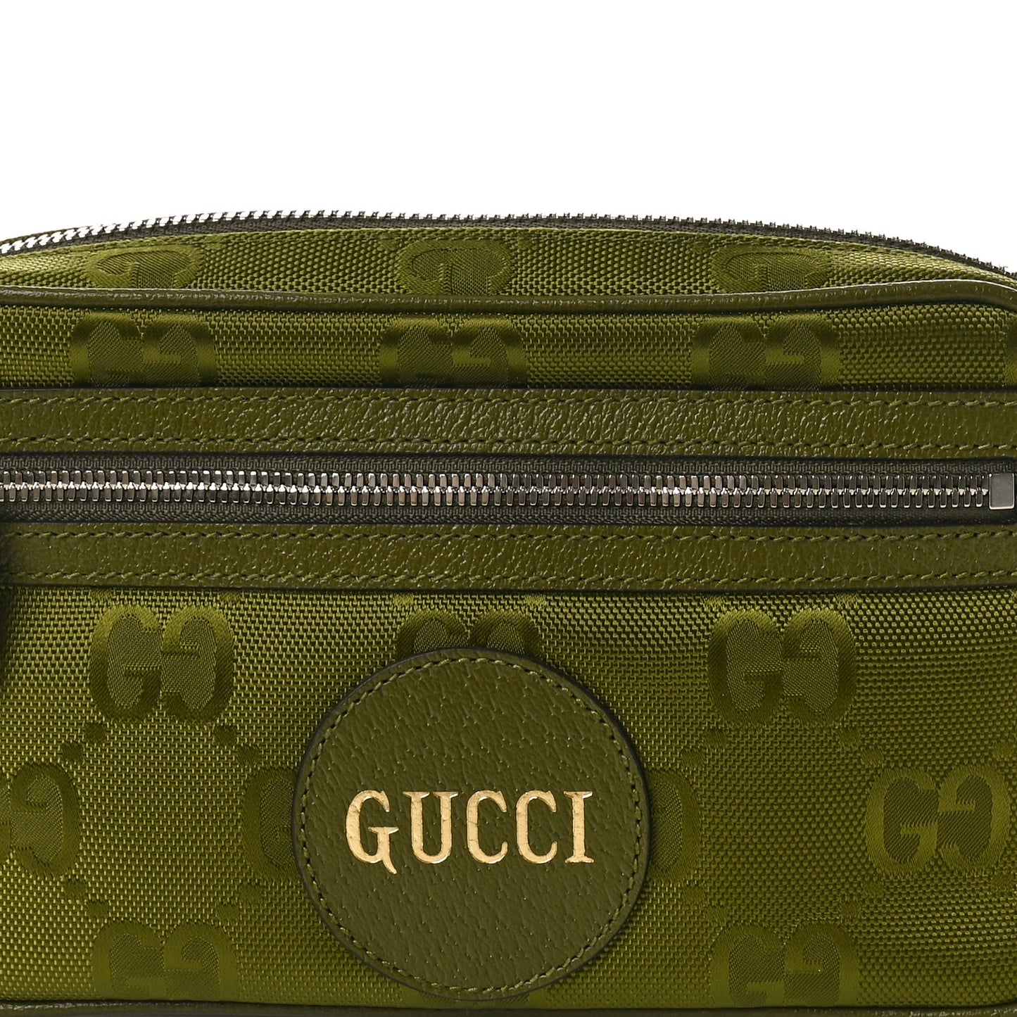 Econyl Nylon Monogram Off The Grid Belt Bag Juniper Green