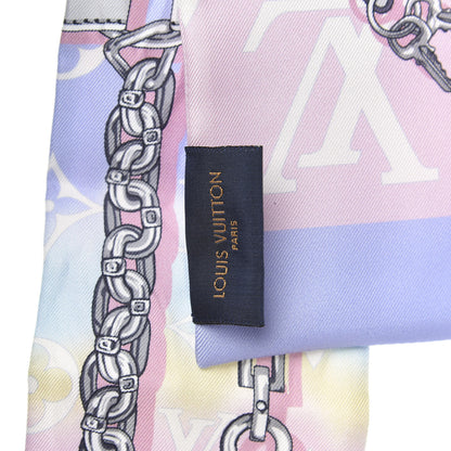 Louis Vuitton Silk Monogram Escale Confidential Bandeau Pink 3 of 3