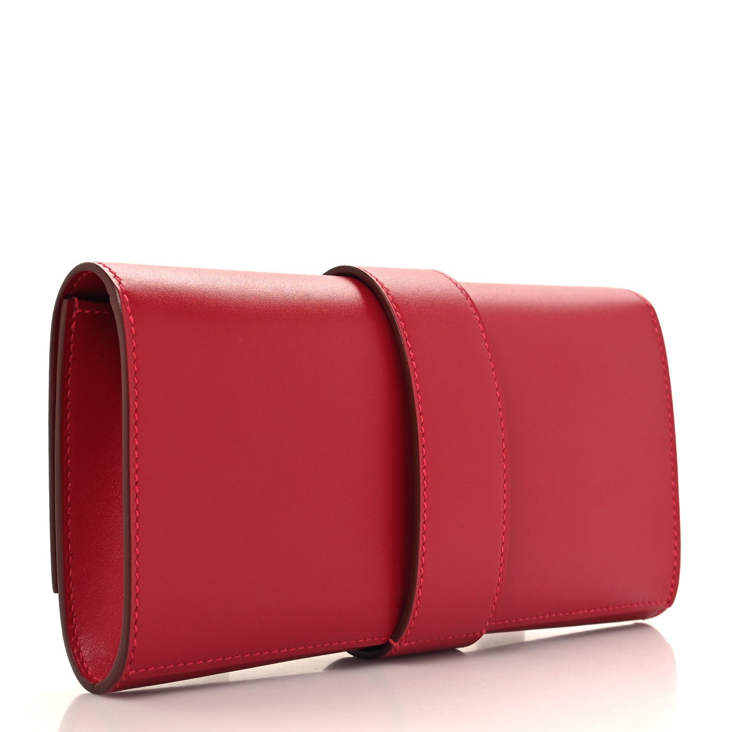 Tadelakt Medor 23 Clutch Rouge Vif