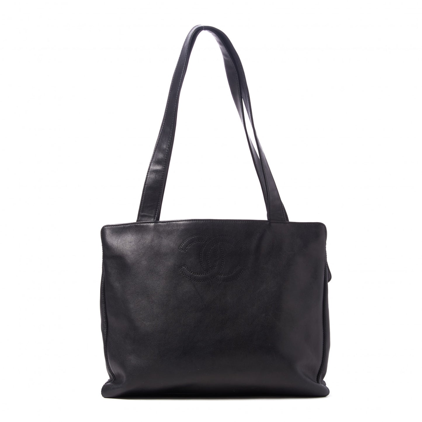 Lambskin CC Tote Black