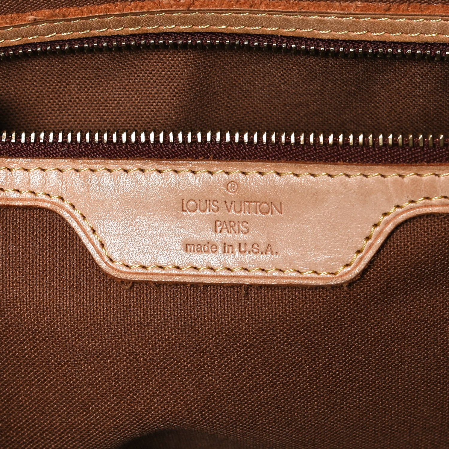 Louis Vuitton Monogram Cabas Mezzo 8 of 11