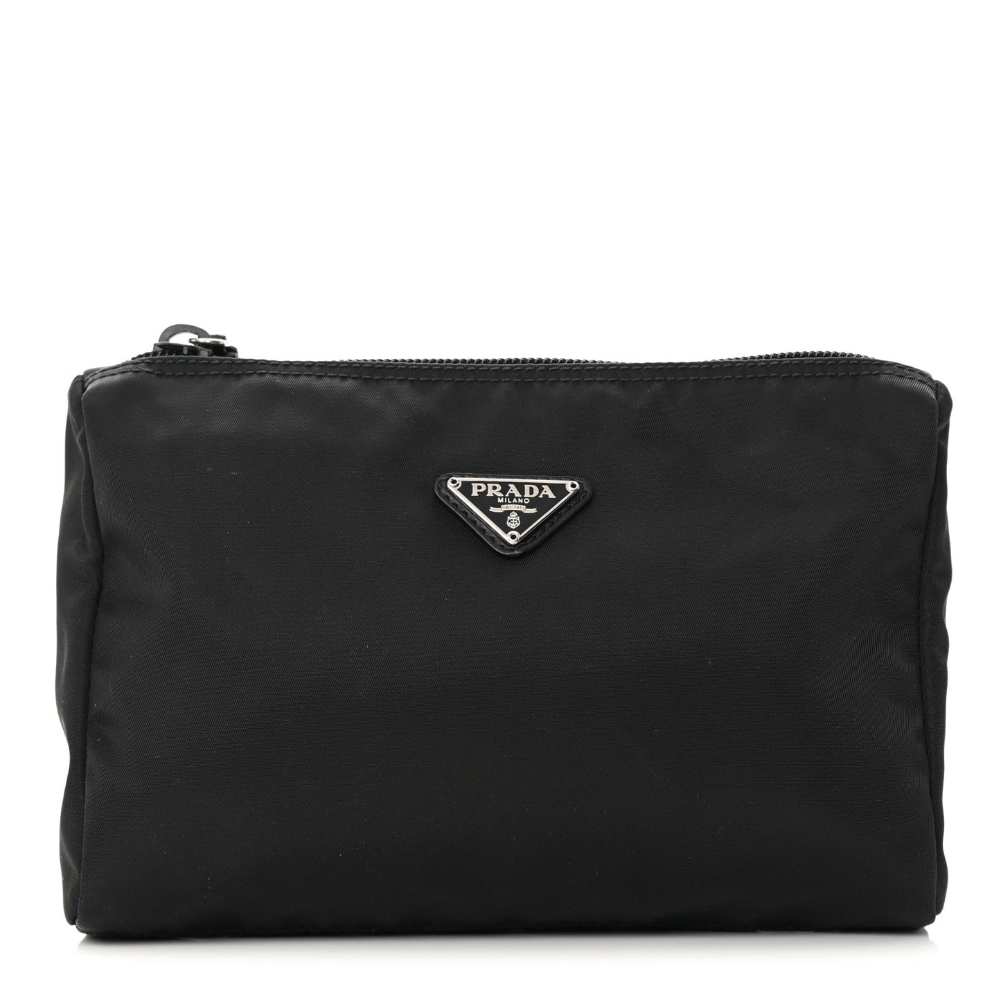 Nylon Vela Cosmetic Pouch Black