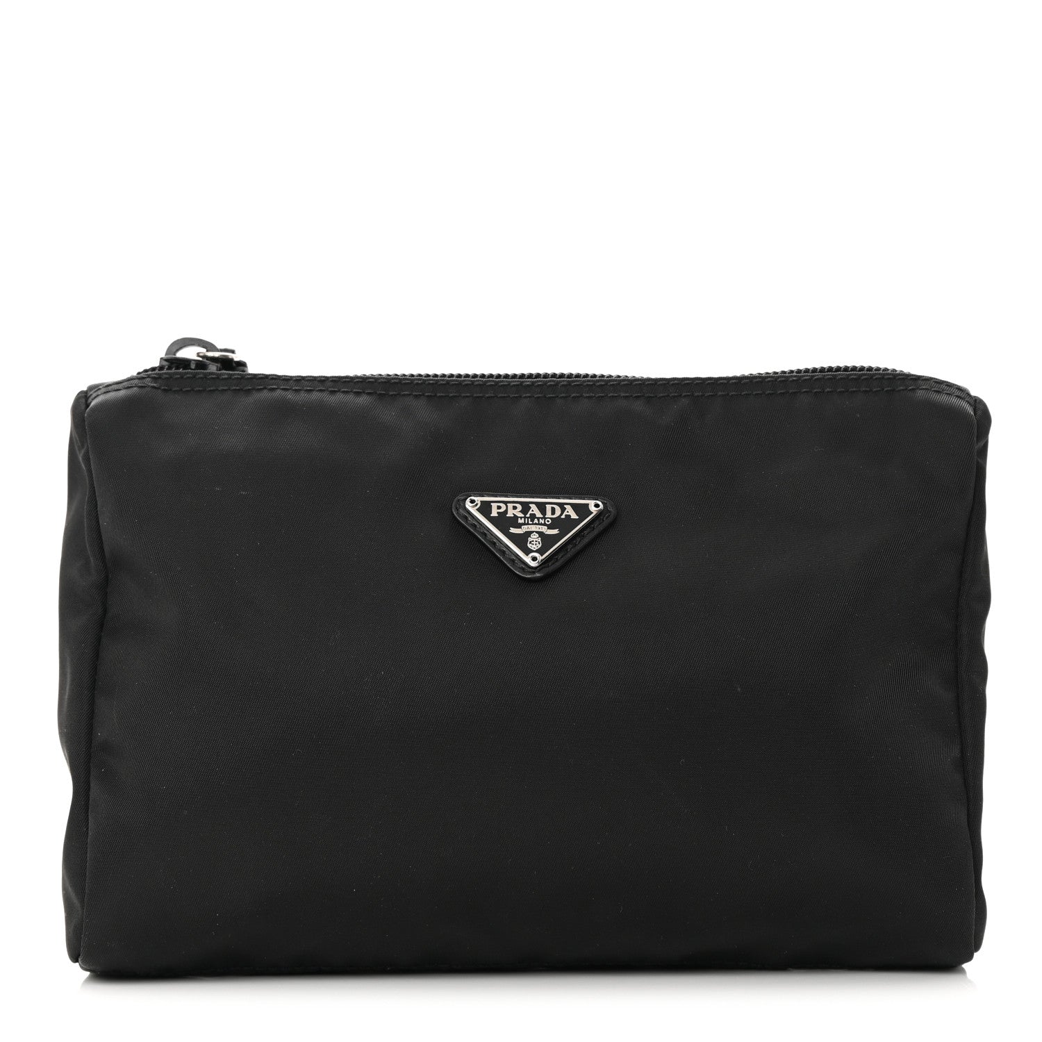 Prada Nylon Vela Cosmetic Pouch Black 1 of 10
