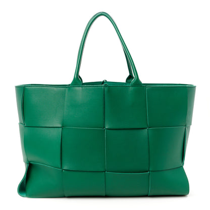 Bottega Veneta Nappa Maxi Intrecciato Large Arco Tote Green 1 of 13