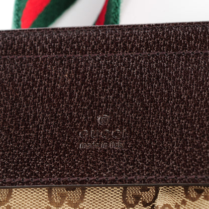 Gucci Monogram Web Belt Bag Dark Brown 6 of 9