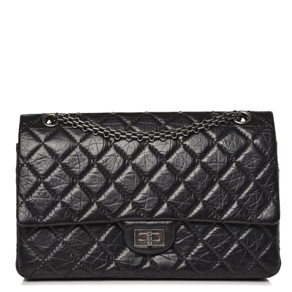 Chanel Aged Calfskin Quilted 2.55 Reissue 226 Flap Black 1 of 8