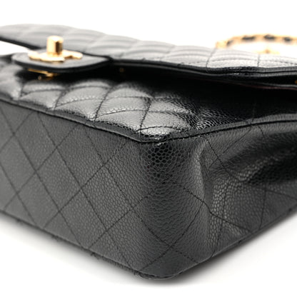Chanel Caviar Quilted Medium Double Flap Black 10 of 10