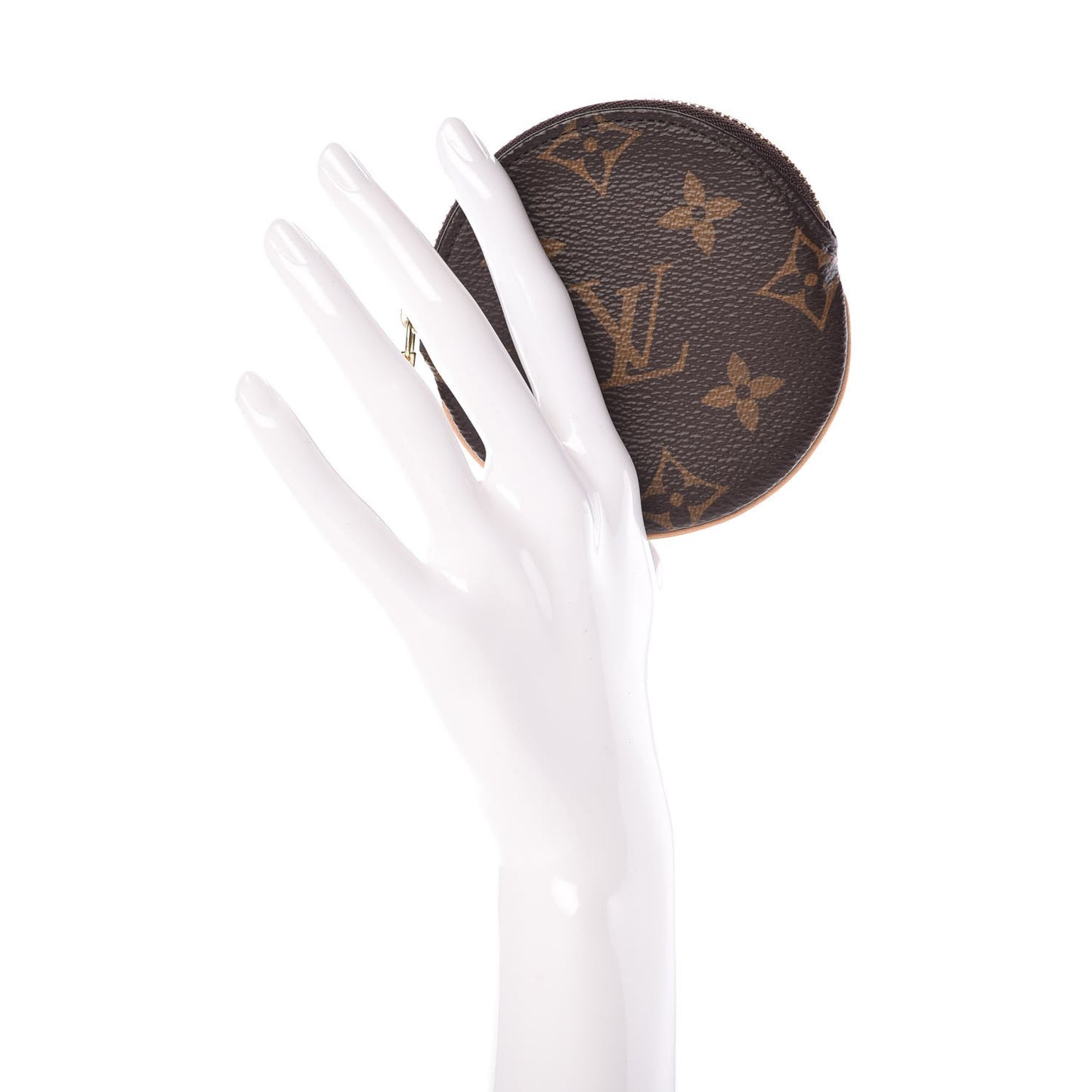 Monogram Round Coin Purse