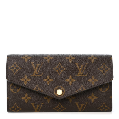 Louis Vuitton Monogram Sarah Wallet NM 1 of 7