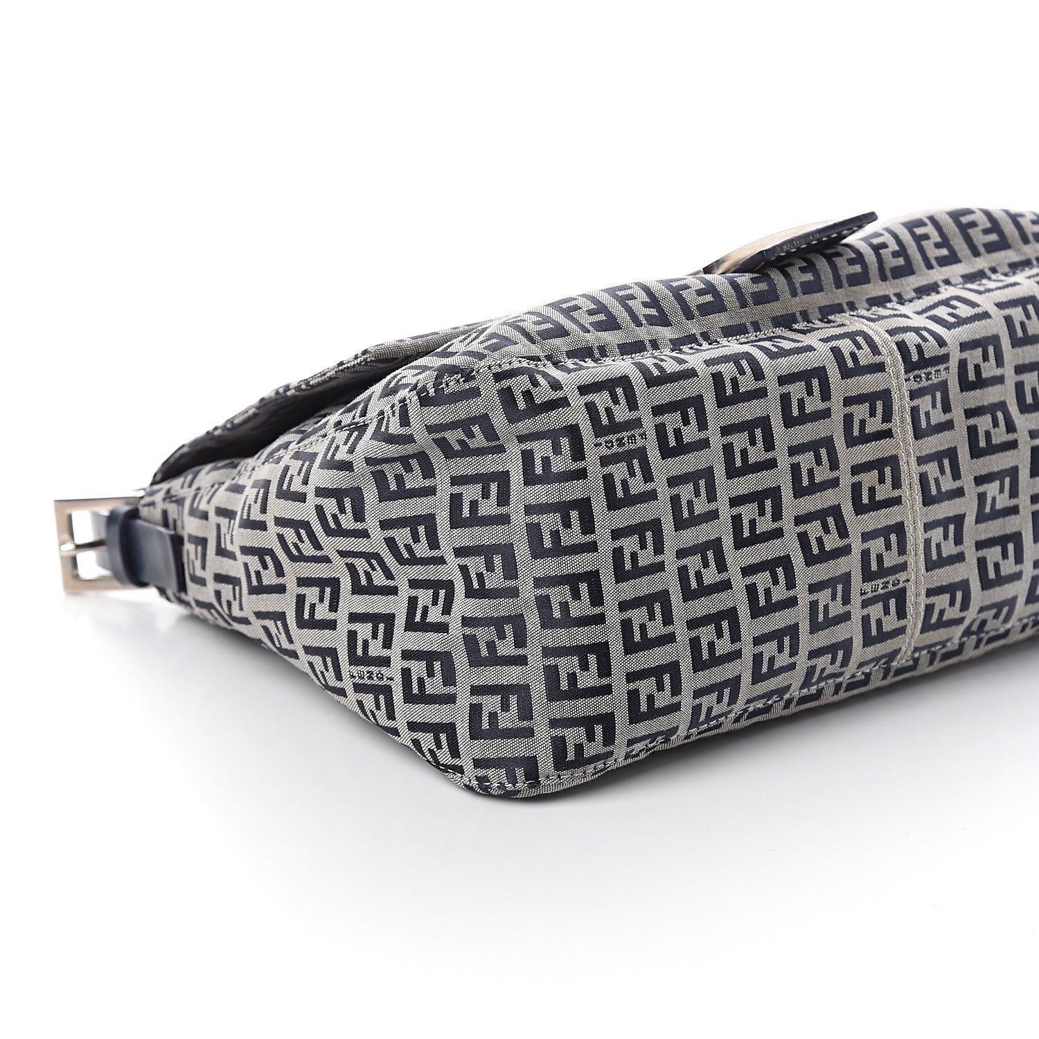 Fendi Zucchino Mama Baguette Navy 7 of 8