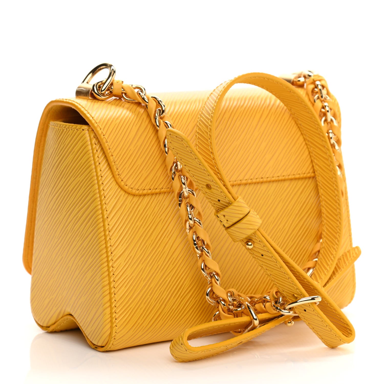 Louis Vuitton Epi Twist Shoulder Bag PM Sunflower 3 of 10