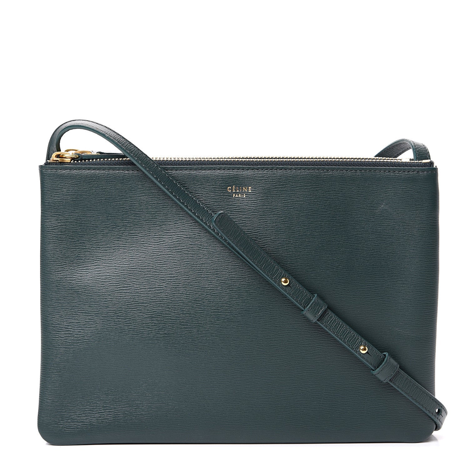 Celine Lambskin Large Trio Crossbody Bag Amazone 1 of 13