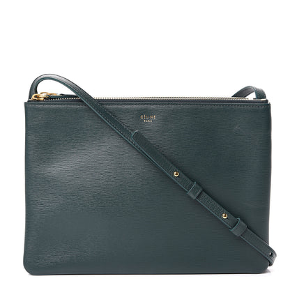 Celine Lambskin Large Trio Crossbody Bag Amazone 1 of 13