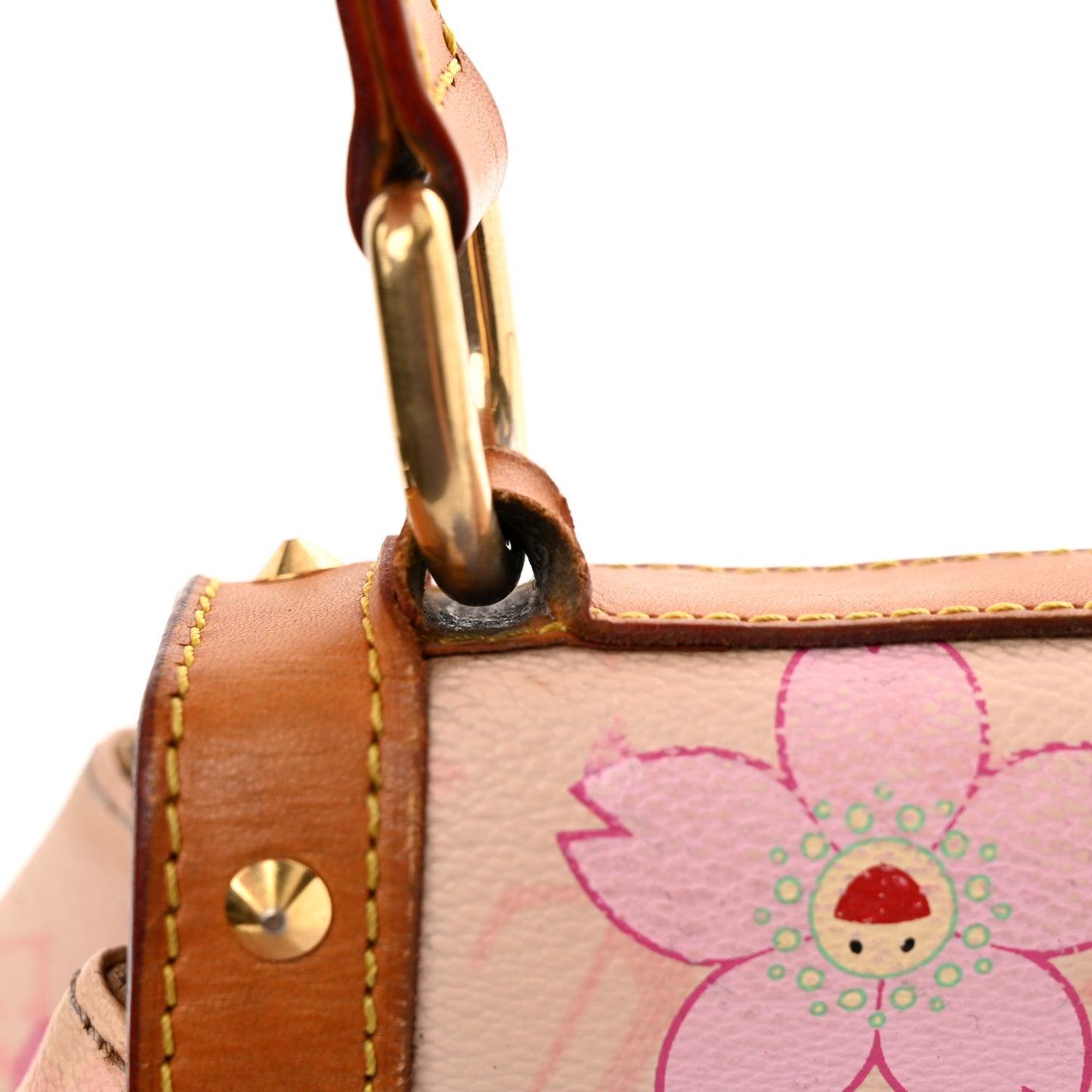 Monogram Cherry Blossom Sac Retro Pink