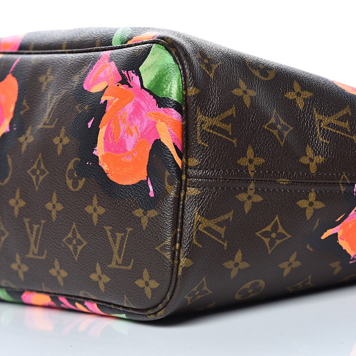 Monogram Roses Neverfull MM