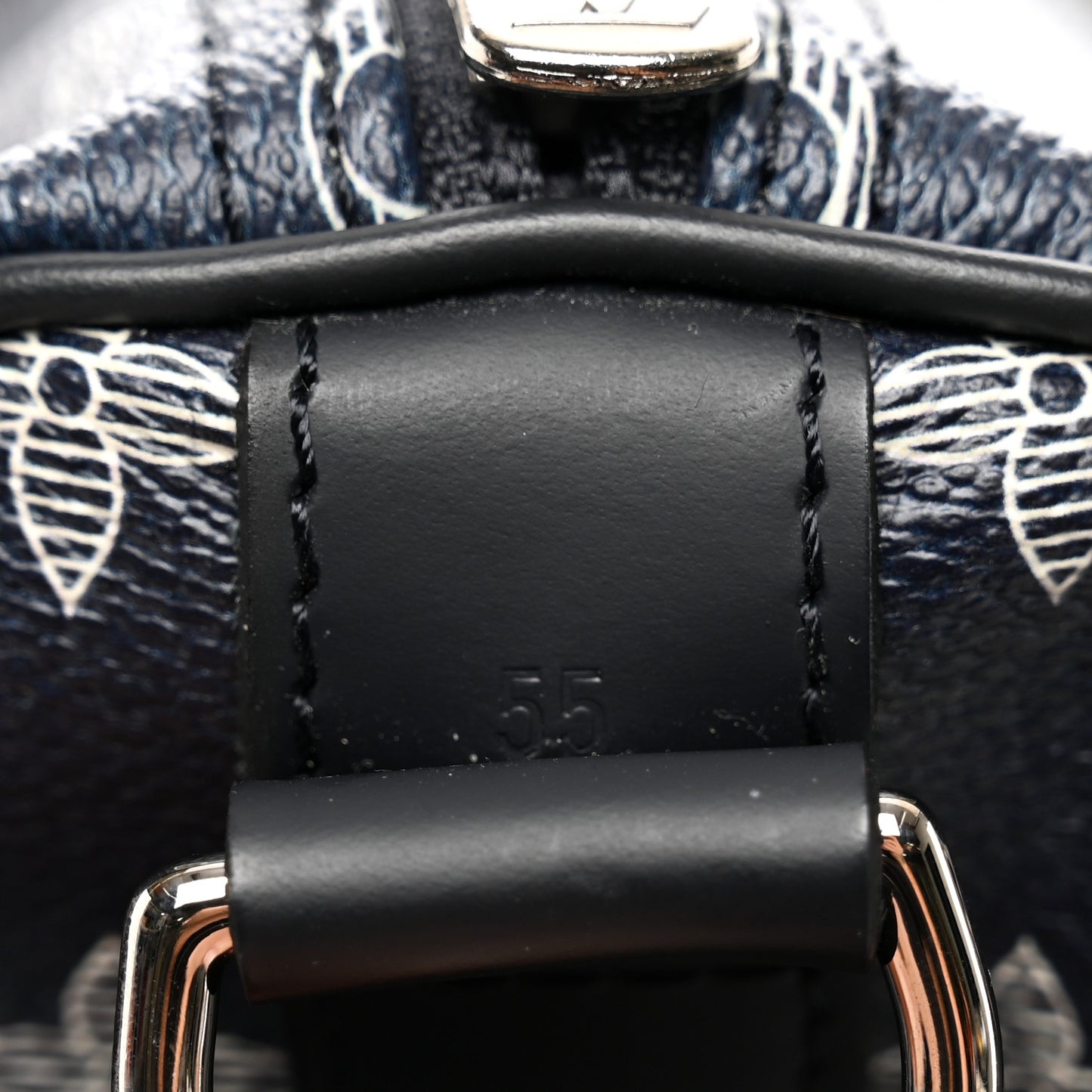 Savane Monogram Lion Chapman Keepall Bandouliere 55 Encre
