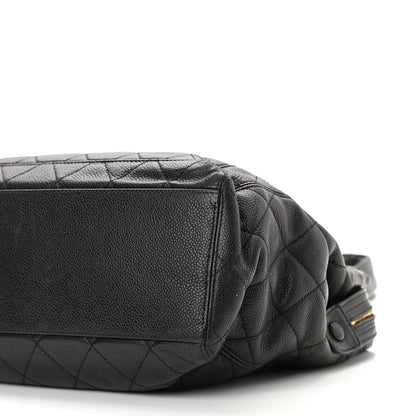 Chanel Caviar Quilted CC Tote Black 8 of 14