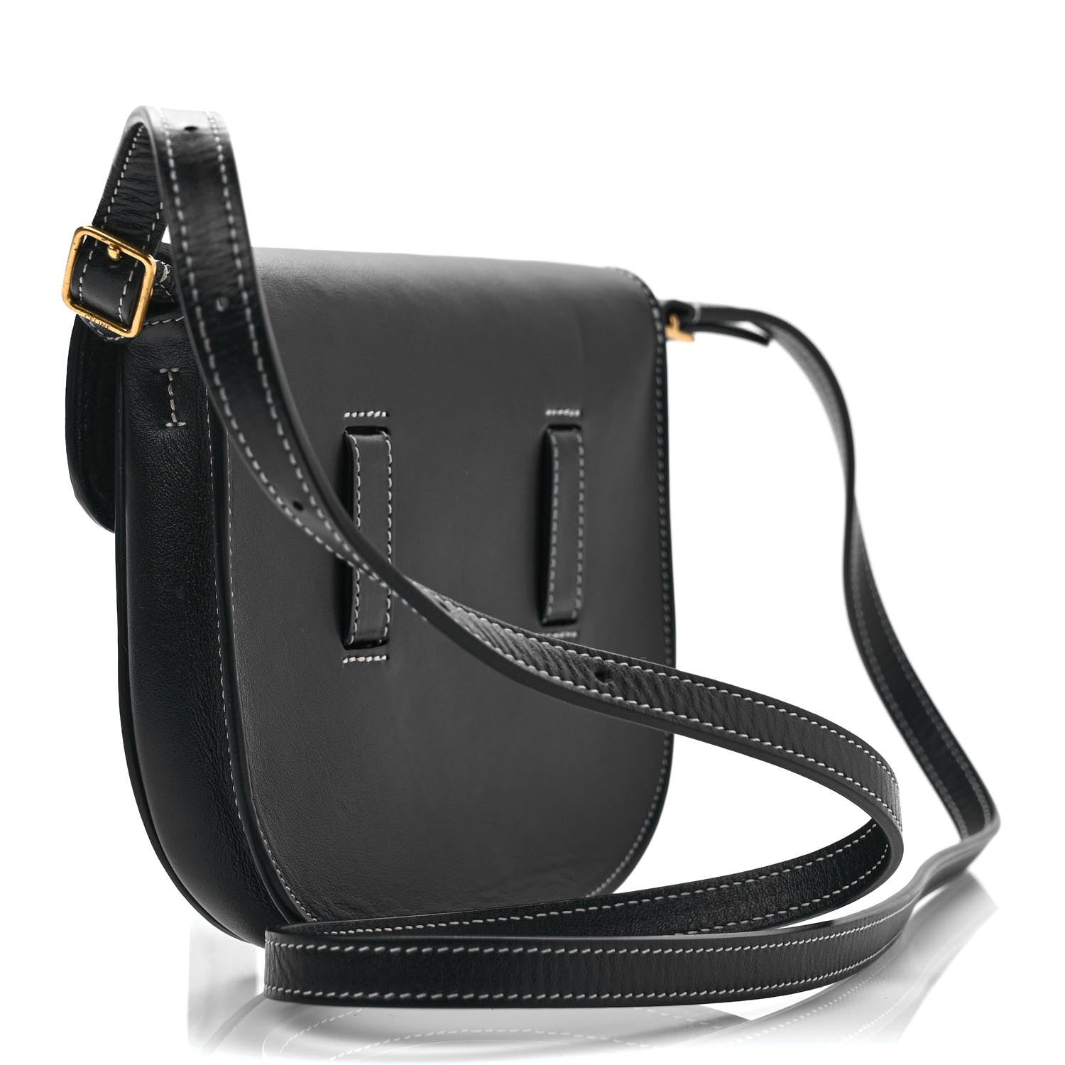 Celine Smooth Calfskin Mini Symmetrical Bag Black 4 of 11