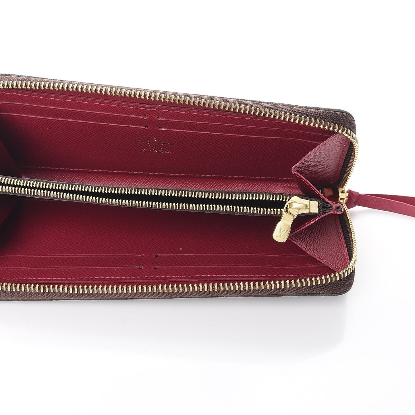 Monogram Clemence Wallet Fuchsia