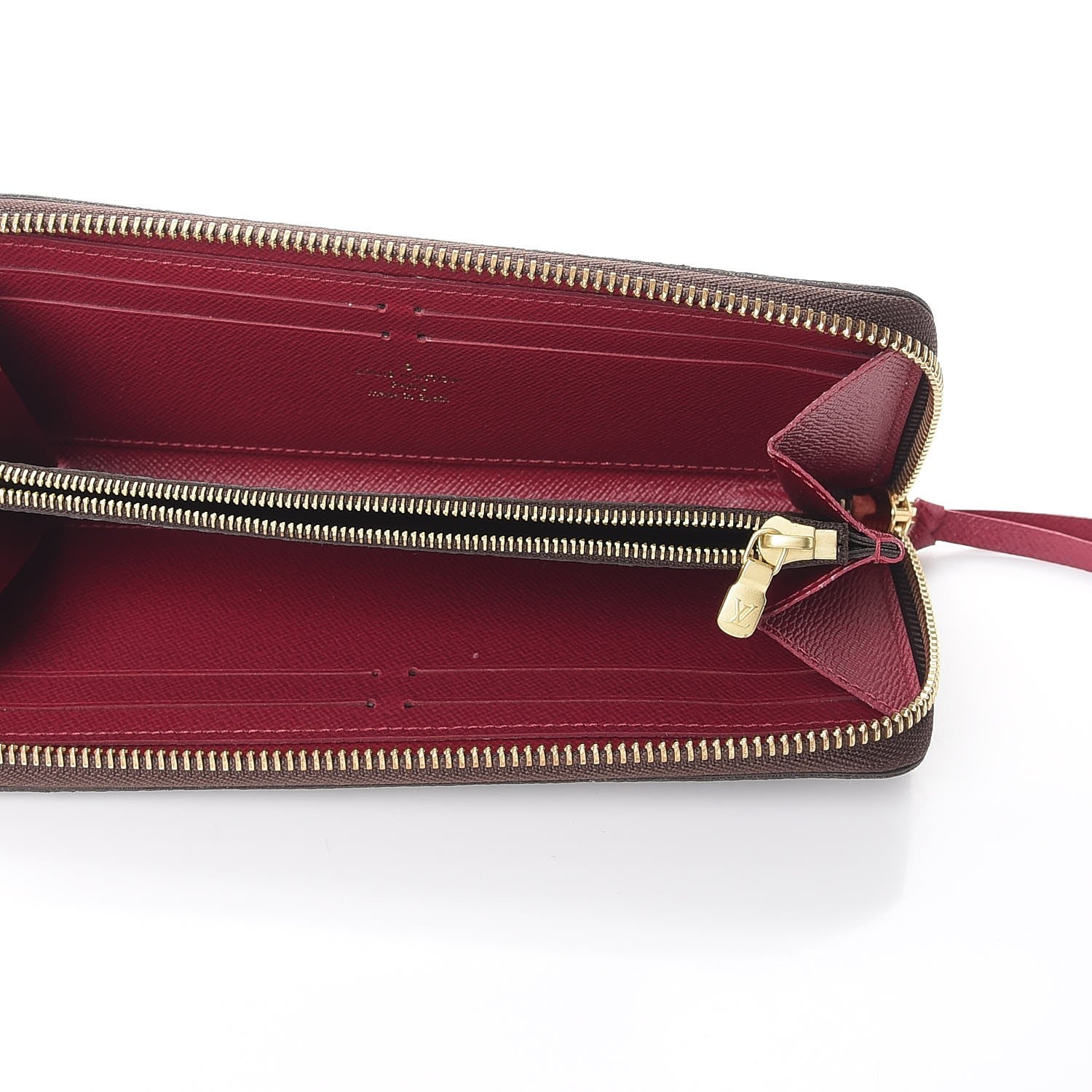 Louis Vuitton Monogram Clemence Wallet Fuchsia 5 of 8