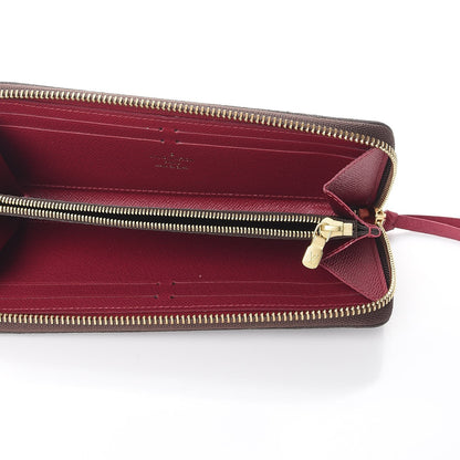 Louis Vuitton Monogram Clemence Wallet Fuchsia 5 of 8