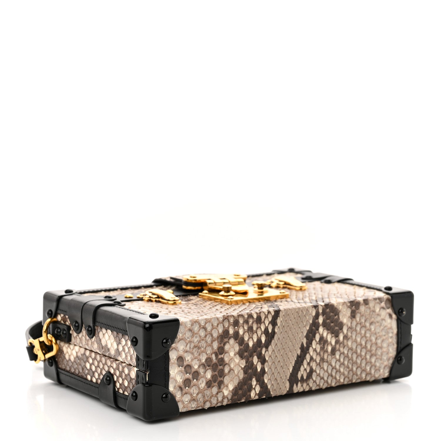 Louis Vuitton Snakeskin Petite Malle 4 of 12