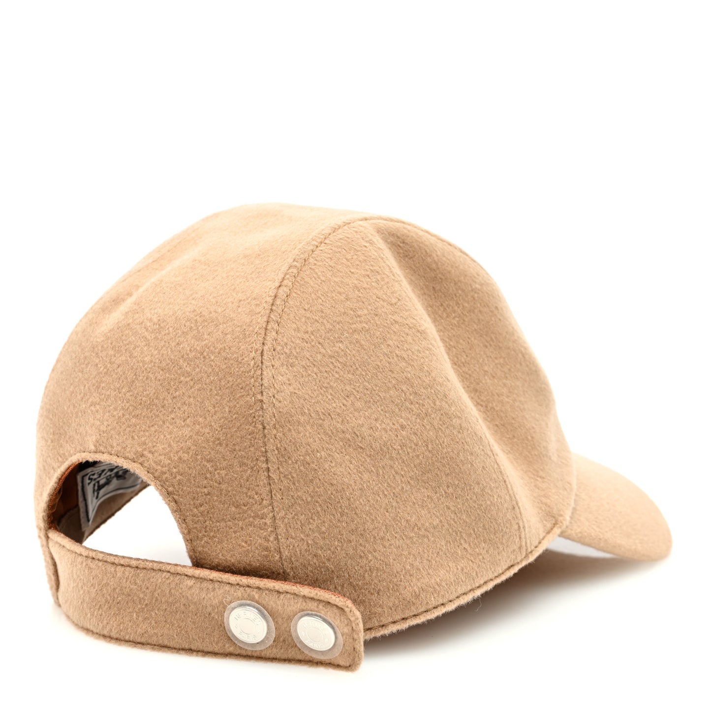 Cashmere Canvas Swift Davis H Sellier Cap 58 Beige Camel