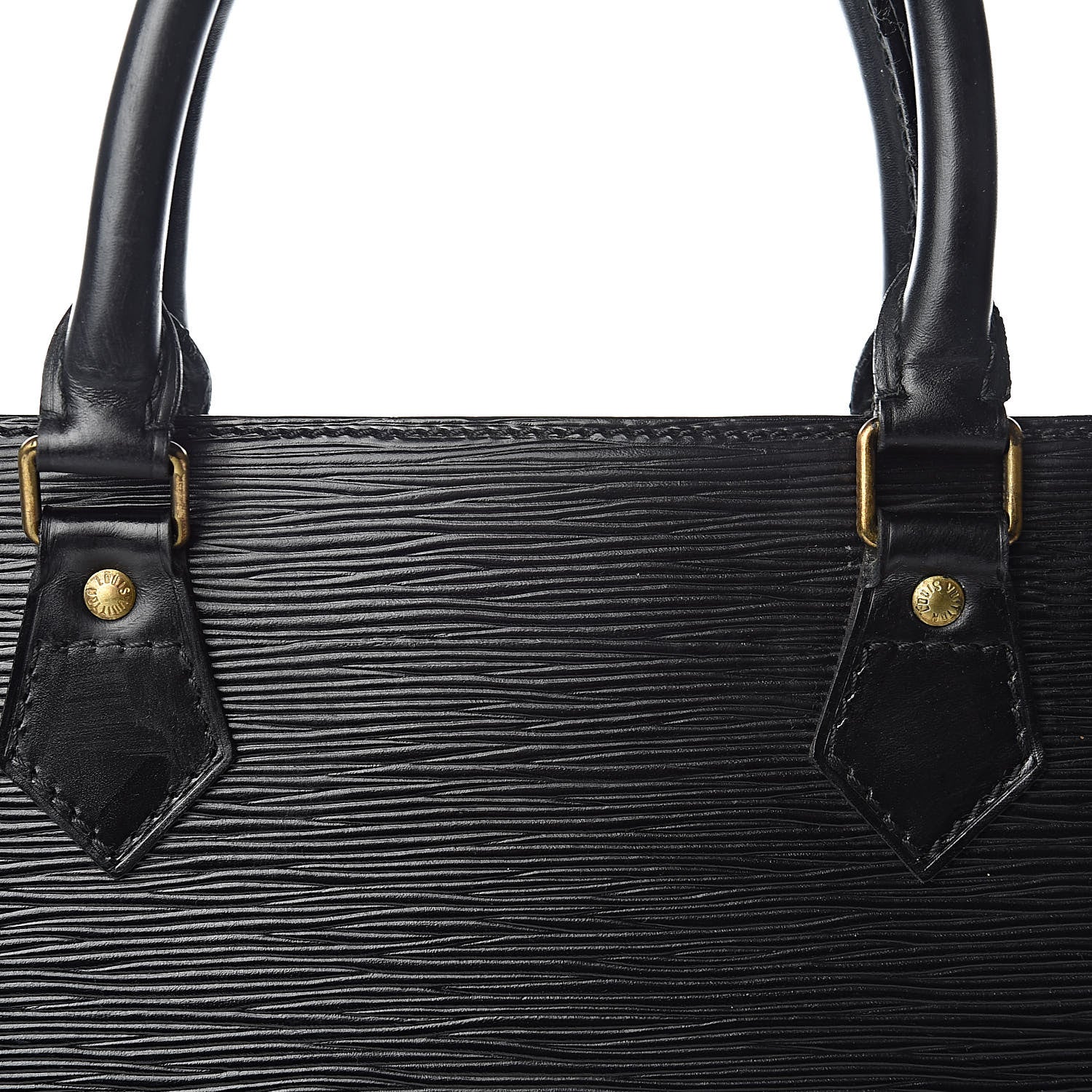 Louis Vuitton Epi Sac Plat GM Black 15 of 15