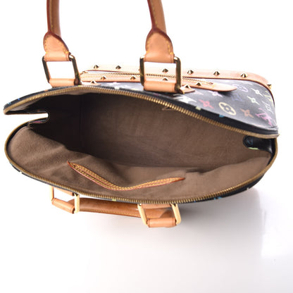 Louis Vuitton Monogram Multicolor Alma Black 6 of 13