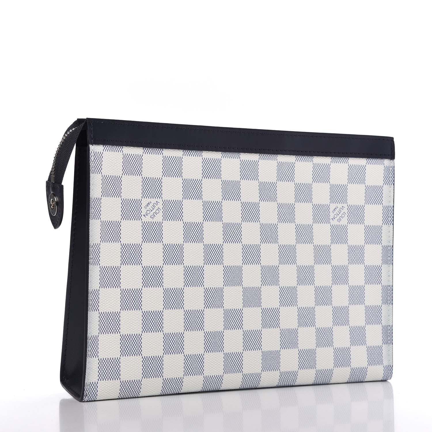 Louis Vuitton Damier Azur Latitude America's Cup Pochette Voyage MM Autres Toiles 3 of 11