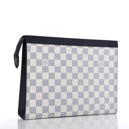 Louis Vuitton Damier Azur Latitude America's Cup Pochette Voyage MM Autres Toiles 3 of 11